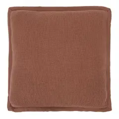 CASA CANTABRIA - Cojín 100% Algodón Waffle 50x50cm