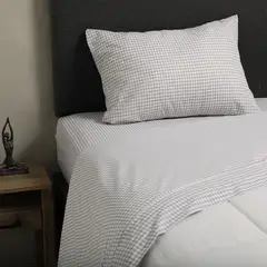 BENETTON - Juego de Sábanas Estampadas 100% Algodón 180 Hilos