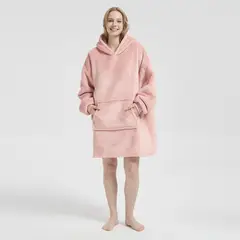 MICA - Manta Poncho Flannel Sherpa