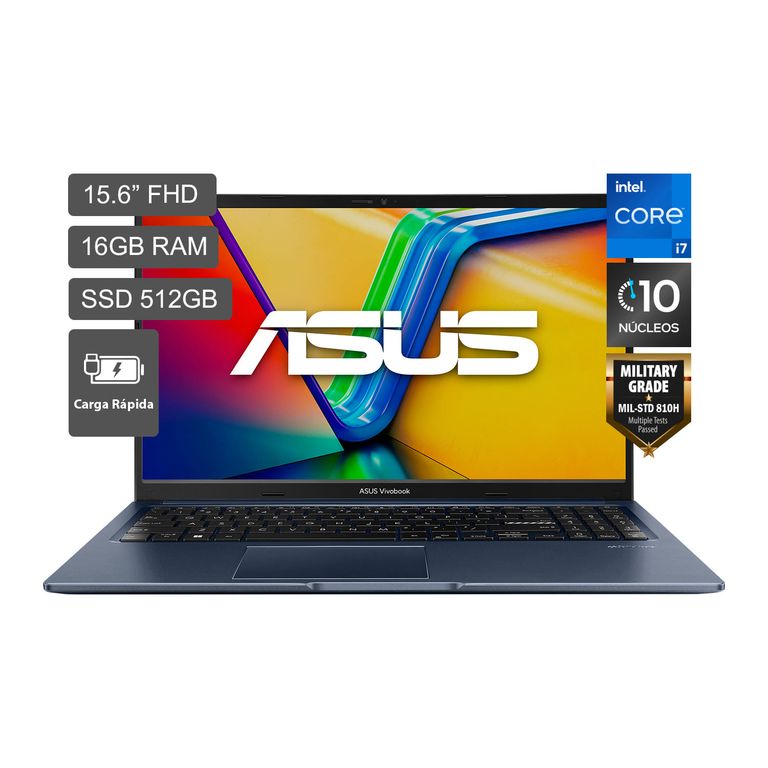 Laptop Vivobook 15 Intel Core I7-13620h 16gb 512gbssd 15.6" Fhd