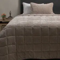 BASEMENT HOME - Cubrecama Liso Grand