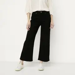 NEWPORT - Pantalón Straight Tiro Alto Mujer