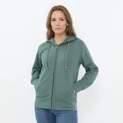 NEWPORT - Polera Mujer Algodón Manga Larga con Gorro