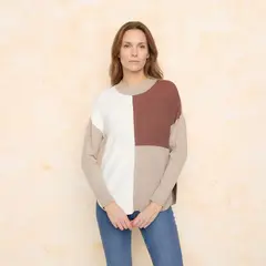 STEFANO COCCI - Chompa Manga Larga Mujer