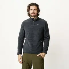 MOUNTAIN GEAR - Polera Polar Half Zipper Deportivo Hombre