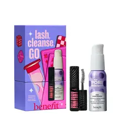 BENEFIT - Set Lash Cleanse Go - Máscara Y Aceite Desmaquillante