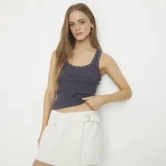 SYBILLA - Top Sin Mangas Mujer