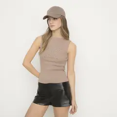 SYBILLA - Top Sin Mangas Mujer