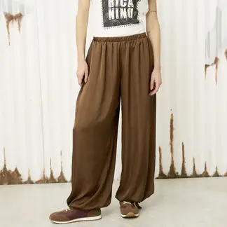 DENIMLAB - Pantalón Baggy Tiro Alto Mujer