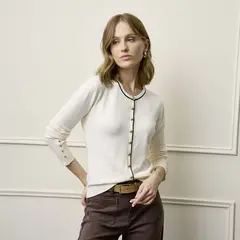 BASEMENT - Chompa Manga Larga Mujer