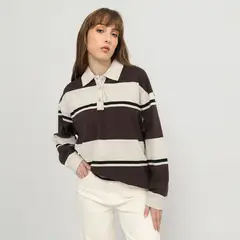 DENIMLAB - Polo Manga Larga Mujer