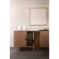BASEMENT HOME - Aparador Luxe 4 Puertas