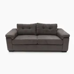 MICA - Sofá Cama Rafa 3 Cuerpos con Colchón 2 Plz Marrón