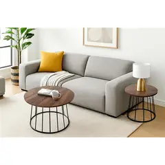 CAFE - Set X 2 Mesas Auxiliares Clay