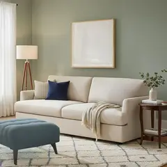 BASEMENT HOME - Sofá Grand Santana 3 Cuerpos Gris