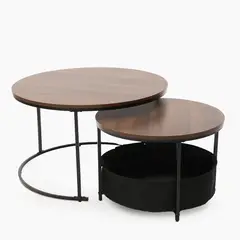 MICA - Set X2 Mesas Auxiliares Ash