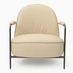 BASEMENT HOME - Butaca Brun 1 Cuerpo De Cuero