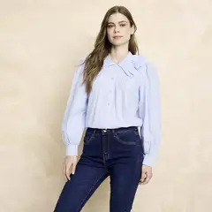 ELLE - Blusa Manga Larga Mujer