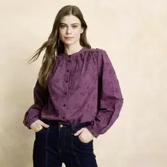 ELLE - Blusa Manga Larga Mujer