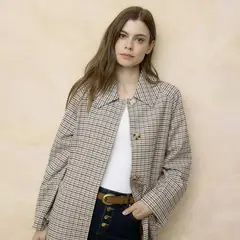 ELLE - Trench Largo Mujer