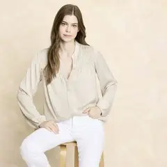 ELLE - Blusa Manga Larga Mujer