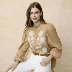 ELLE - Blusa Manga Larga Mujer