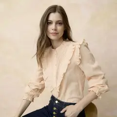 ELLE - Blusa Manga Larga Mujer