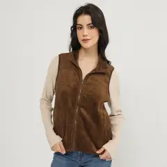 UNIVERSITY CLUB - Chaleco Polar Mujer