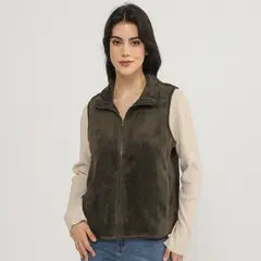 UNIVERSITY CLUB - Chaleco Polar Mujer