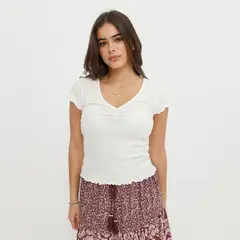 AMERICAN ABBEY - Polo Manga Corta Mujer