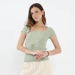 AMERICAN ABBEY - Top Tejido Mujer