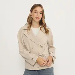 AMERICAN ABBEY - Trench Mujer