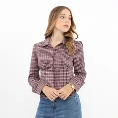 AMERICAN ABBEY - Blusa Manga Corta Mujer