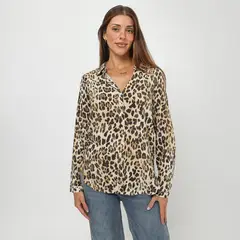 BASEMENT - Blusa Manga Larga Mujer