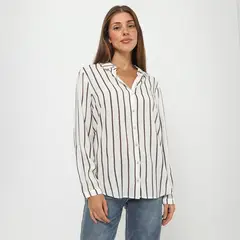 BASEMENT - Blusa Manga Larga Mujer