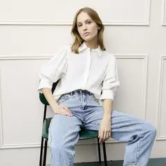 BASEMENT - Blusa Manga 3/4 Mujer