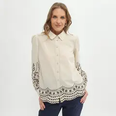 NEWPORT - Blusa Manga Larga Mujer