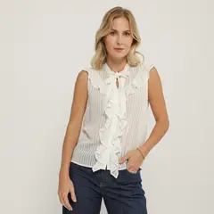 UNIVERSITY CLUB - Blusa Manga Corta Mujer