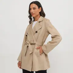 UNIVERSITY CLUB - Trench Mujer