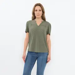 NEWPORT - Polo Manga Corta Mujer