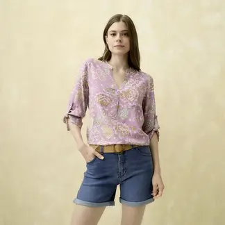 UNIVERSITY CLUB - Blusa Manga Larga Mujer