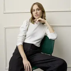 BASEMENT - Polo Manga Larga Mujer