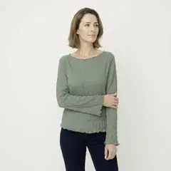 NEWPORT - Polo Manga Larga Mujer