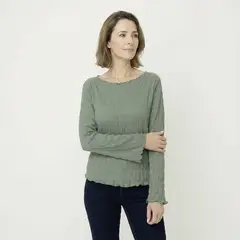 NEWPORT - Polo Manga Larga Mujer