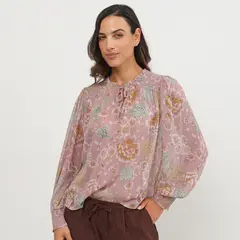 UNIVERSITY CLUB - Blusa Manga Larga Mujer