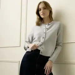 BASEMENT - Chompa 100% Lana Mujer.