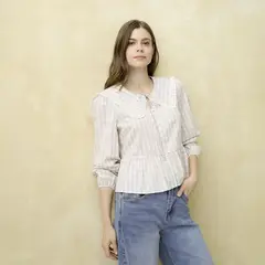 UNIVERSITY CLUB - Blusa Manga Larga Mujer