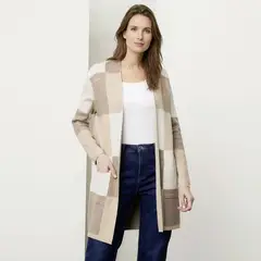 APOLOGY - Cardigan Manga Larga Mujer