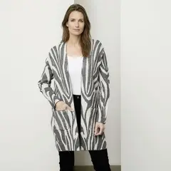 APOLOGY - Cardigan Manga Larga Mujer