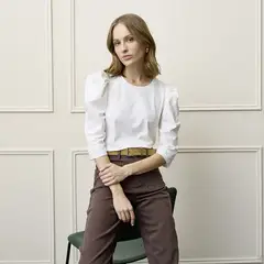 BASEMENT - Polo Manga Larga Mujer